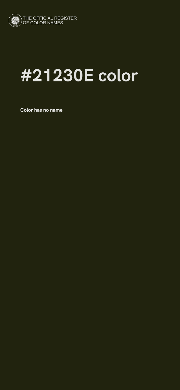 #21230E color image