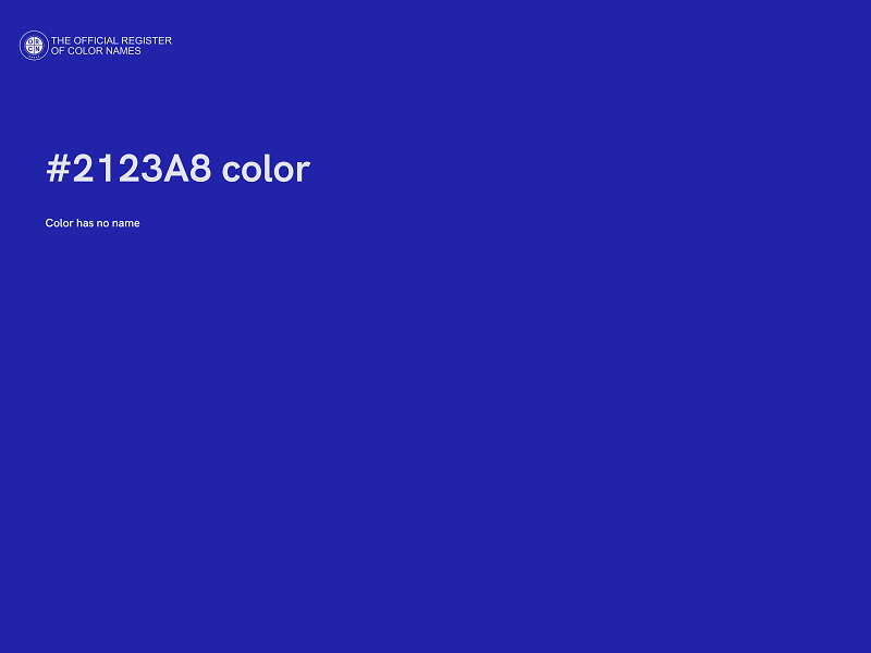 #2123A8 color image