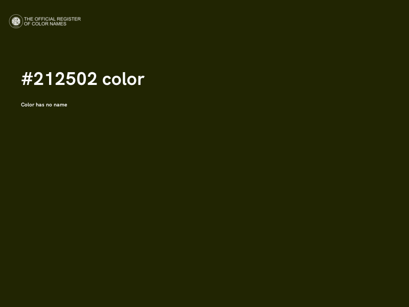 #212502 color image