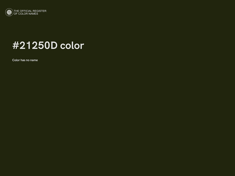 #21250D color image