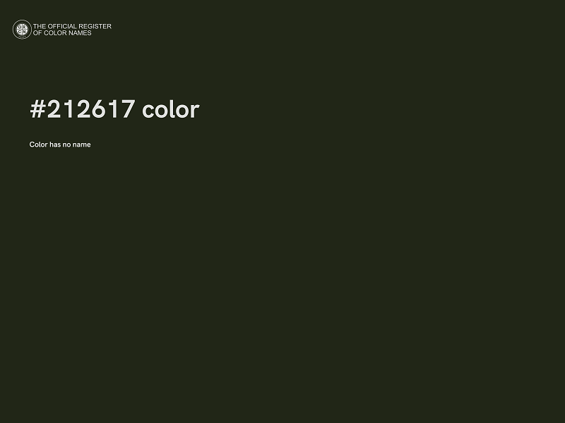 #212617 color image