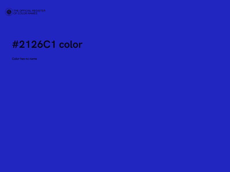 #2126C1 color image