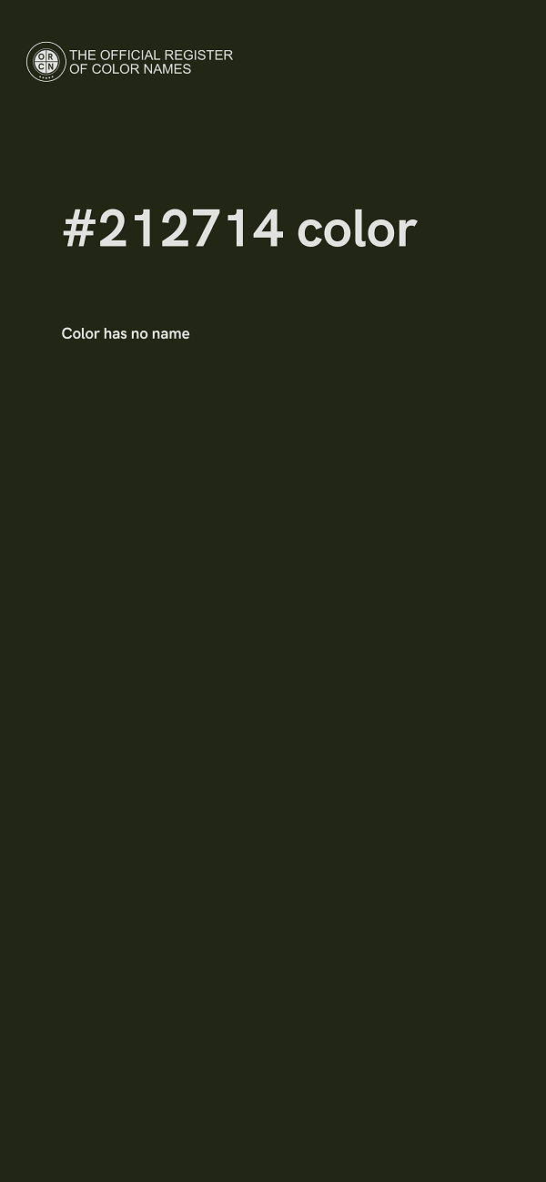 #212714 color image