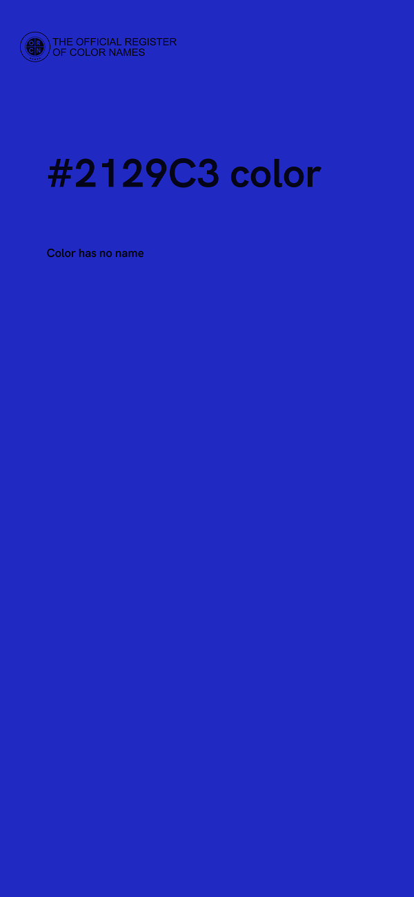 #2129C3 color image