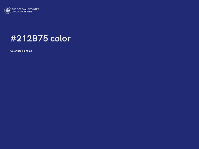 #212B75 color image