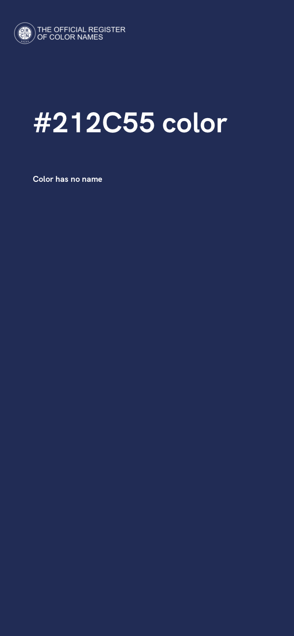 #212C55 color image