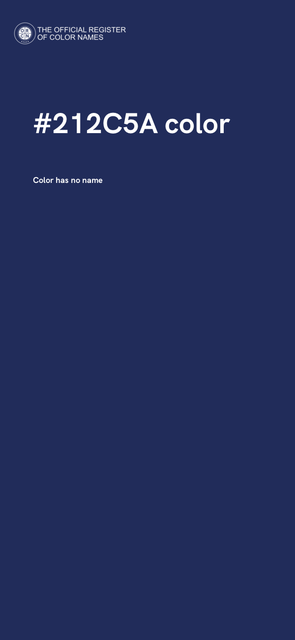 #212C5A color image