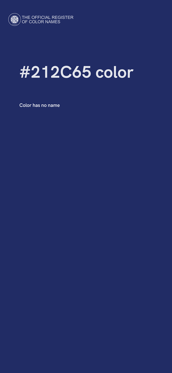#212C65 color image
