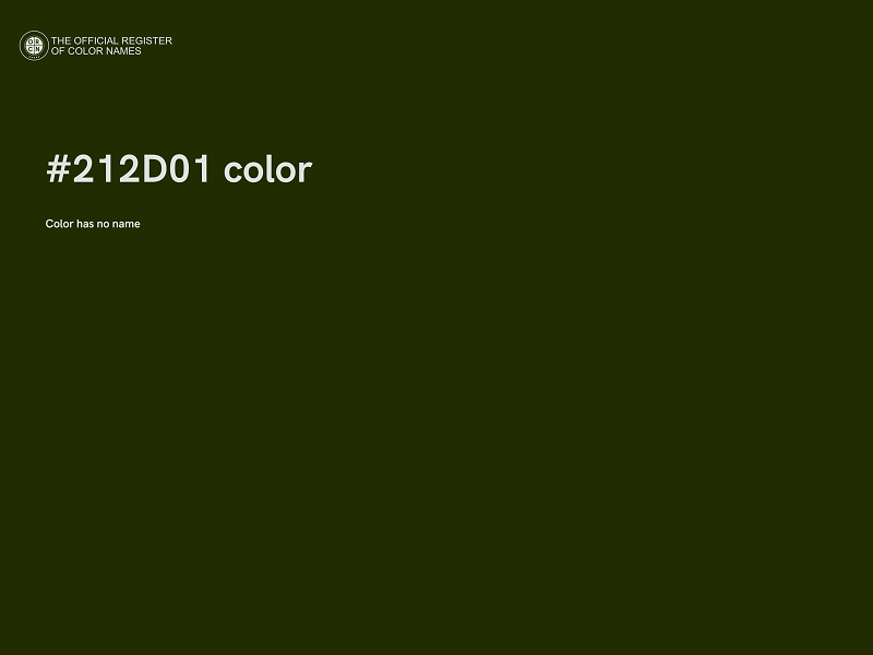 #212D01 color image