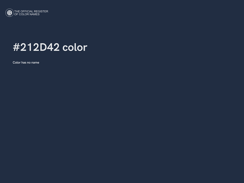 #212D42 color image