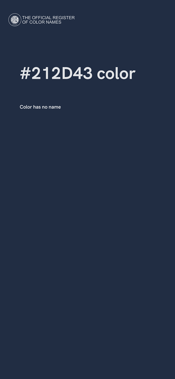 #212D43 color image