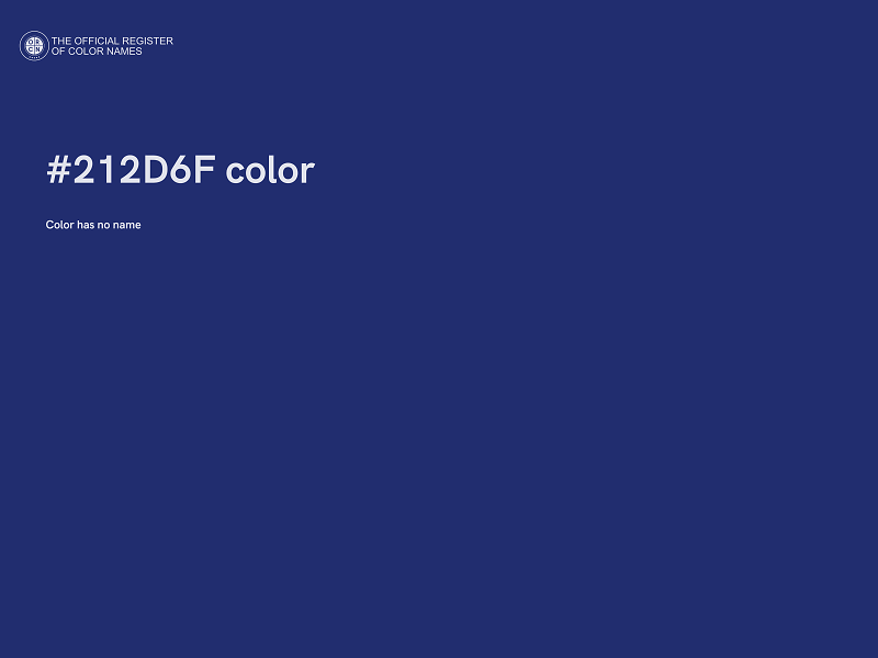 #212D6F color image