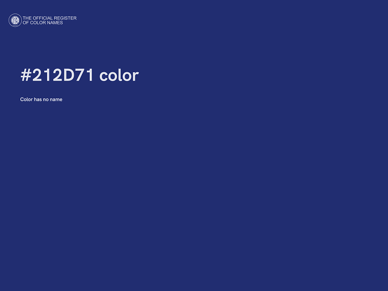 #212D71 color image