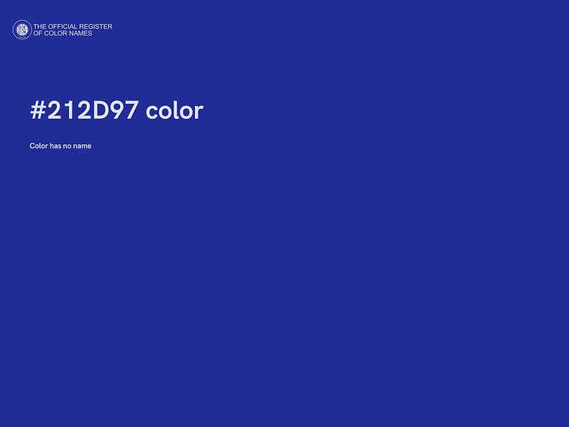 #212D97 color image