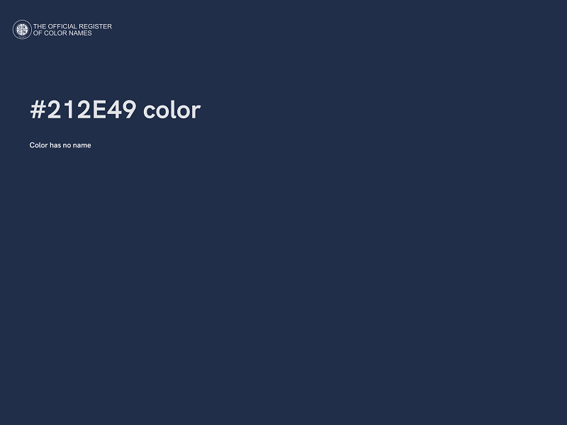 #212E49 color image