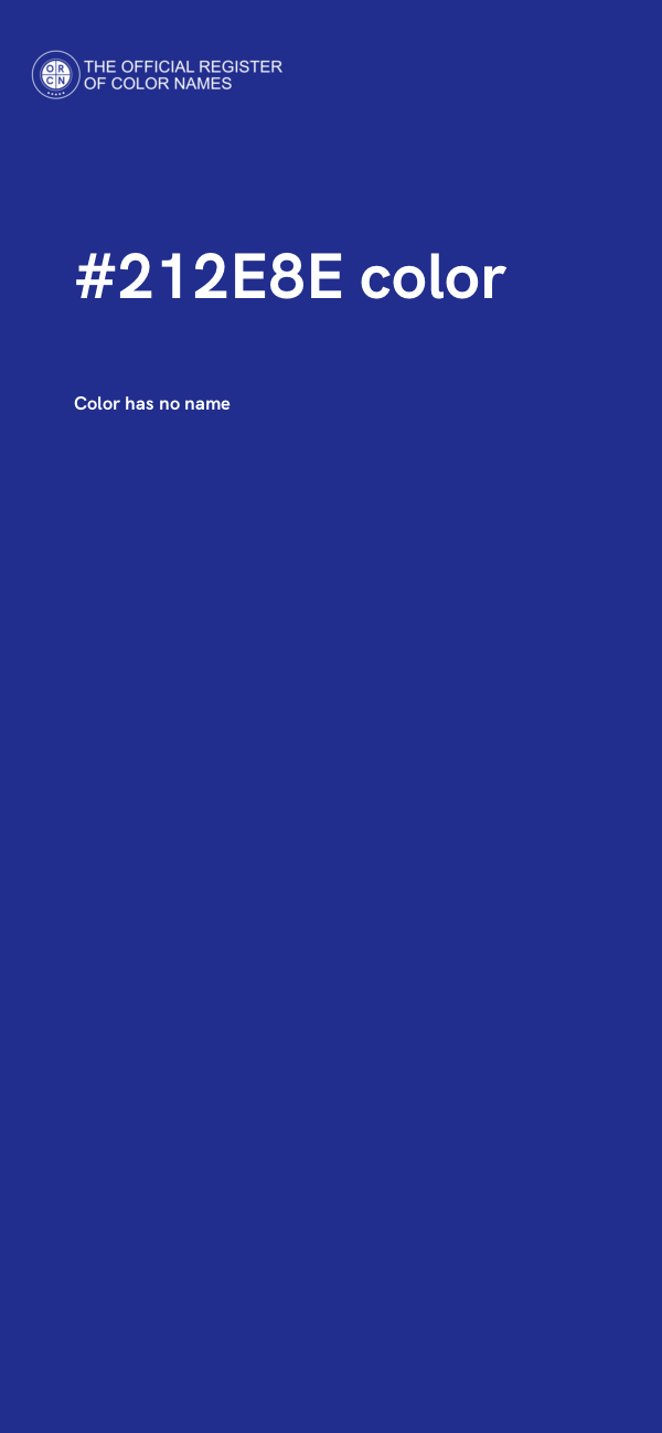 #212E8E color image