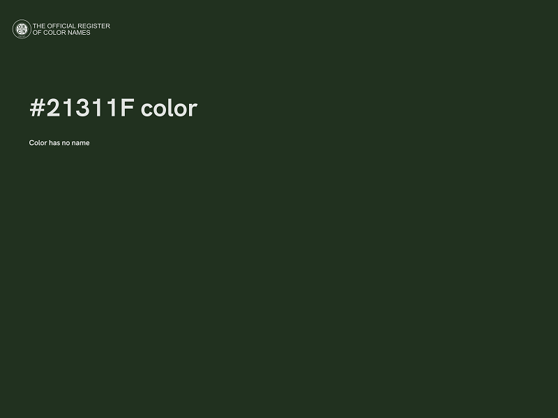#21311F color image