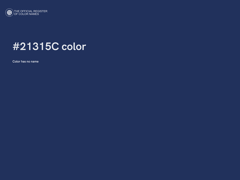 #21315C color image