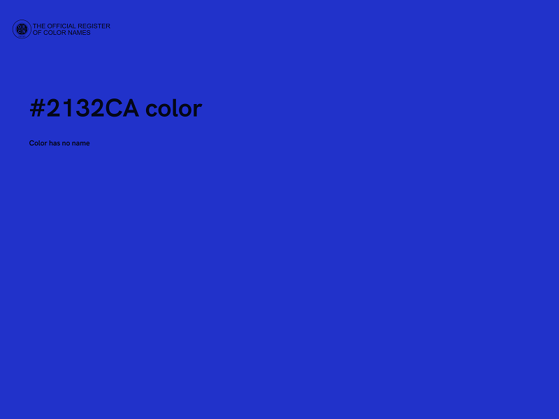 #2132CA color image