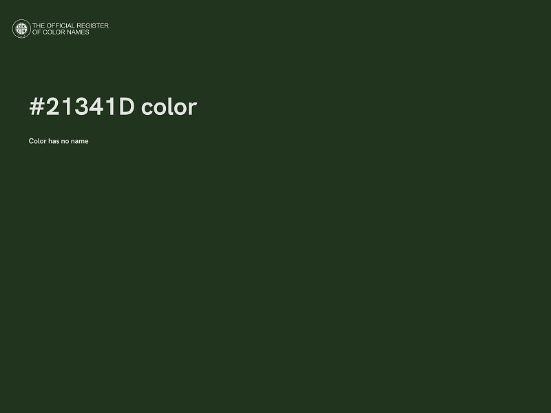 #21341D color image