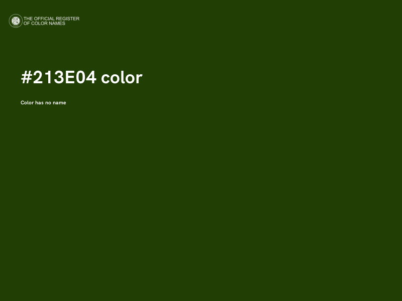 #213E04 color image