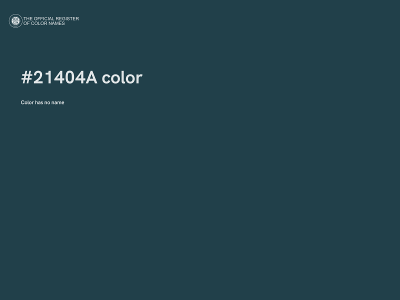 #21404A color image