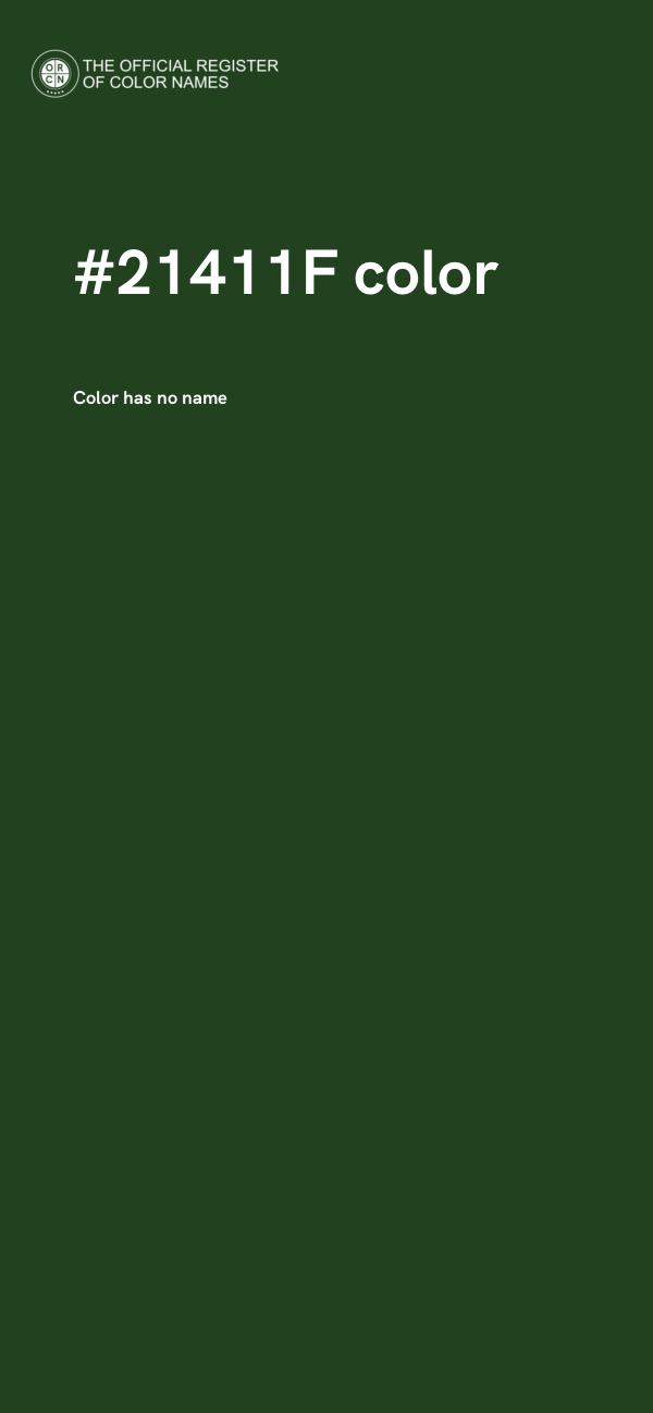 #21411F color image