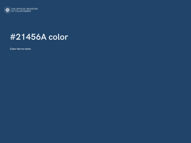 #21456A color image