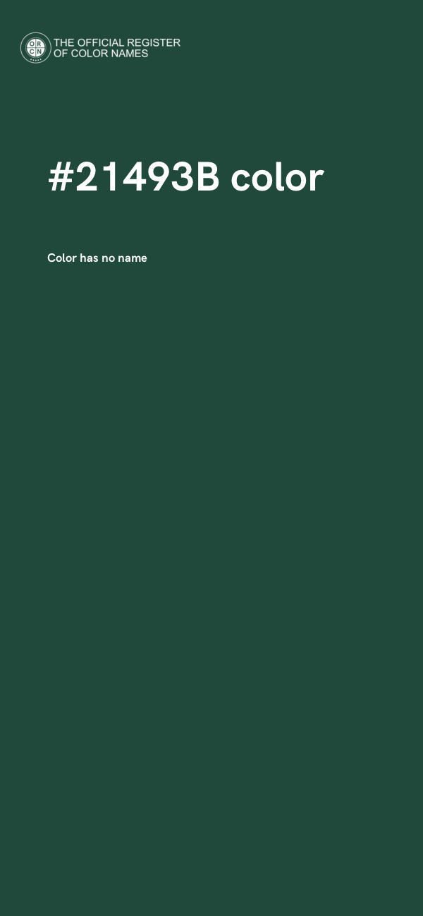 #21493B color image