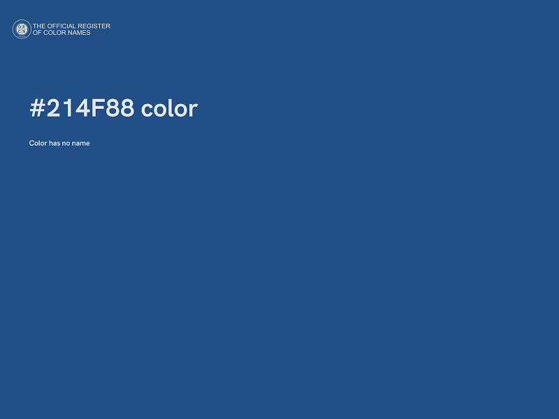 #214F88 color image