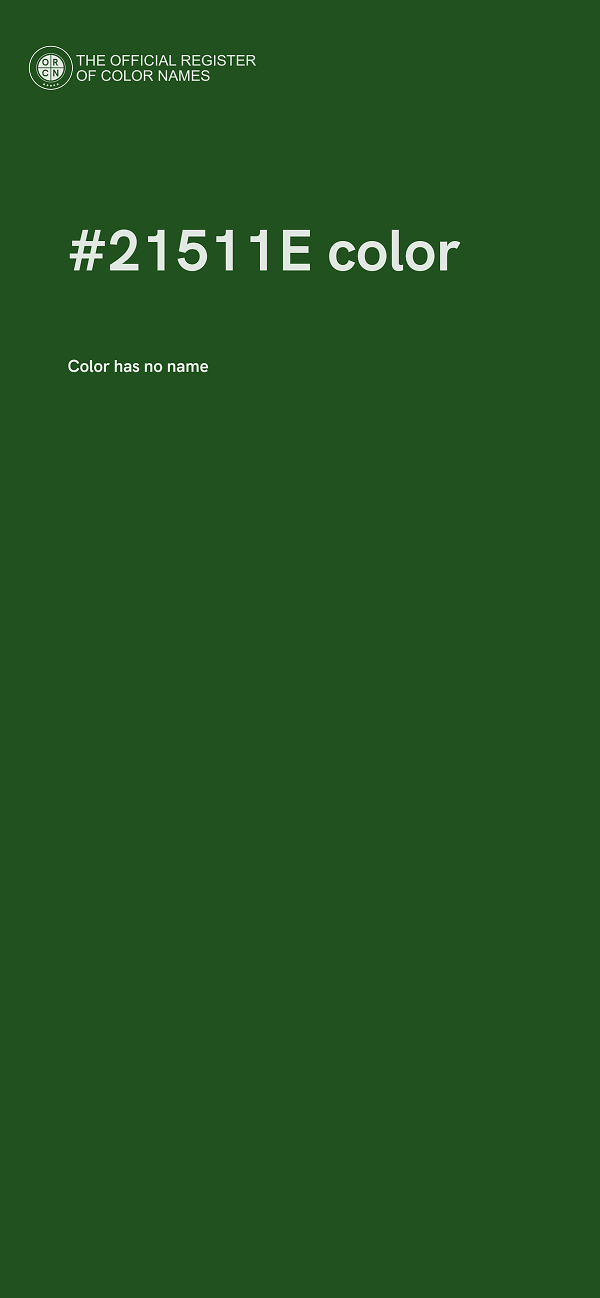 #21511E color image