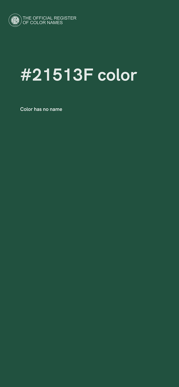 #21513F color image