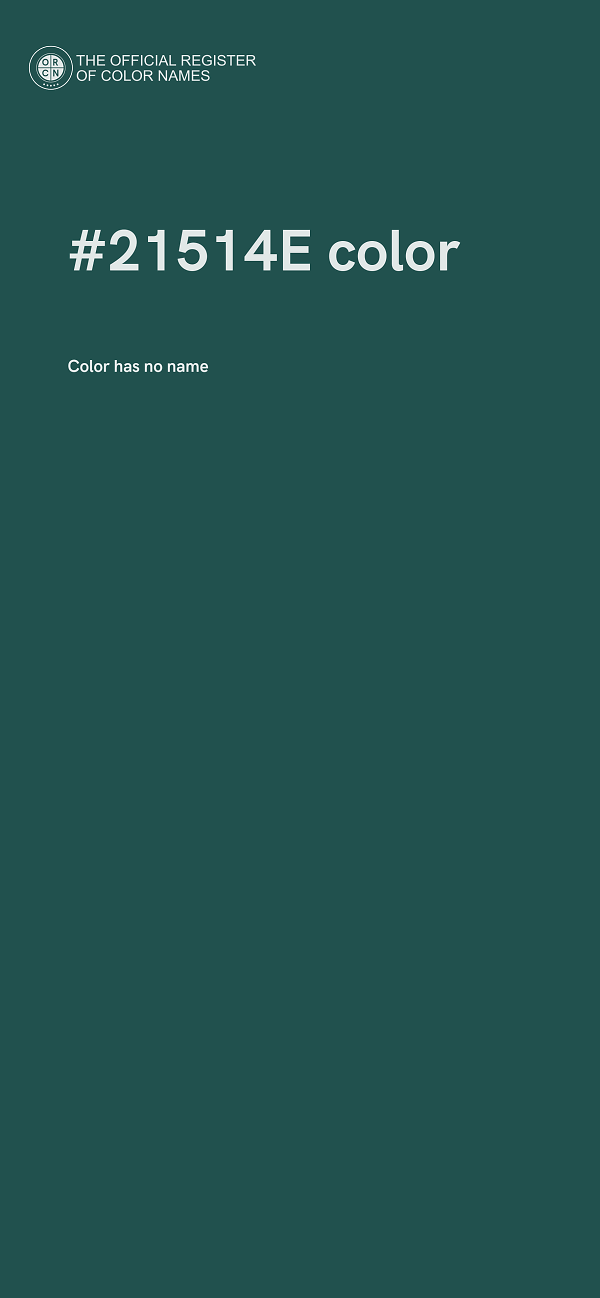 #21514E color image