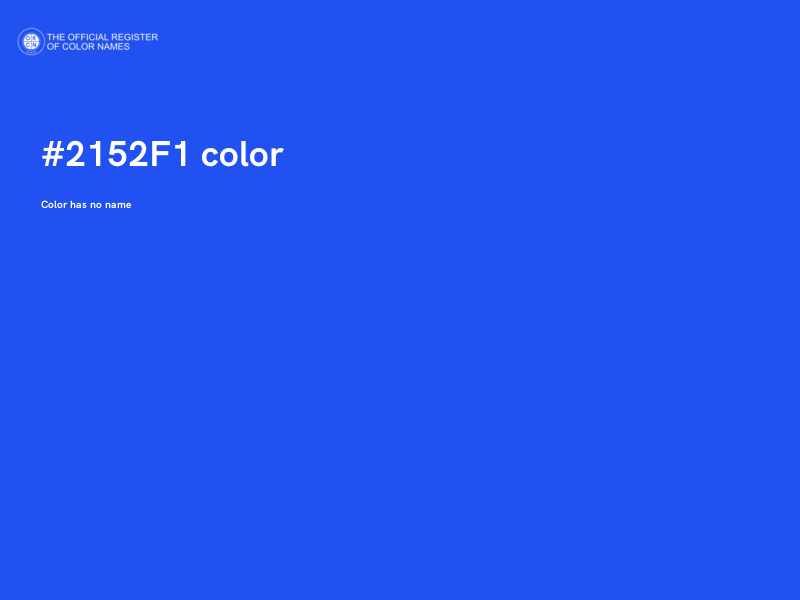 #2152F1 color image
