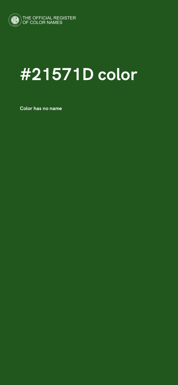 #21571D color image