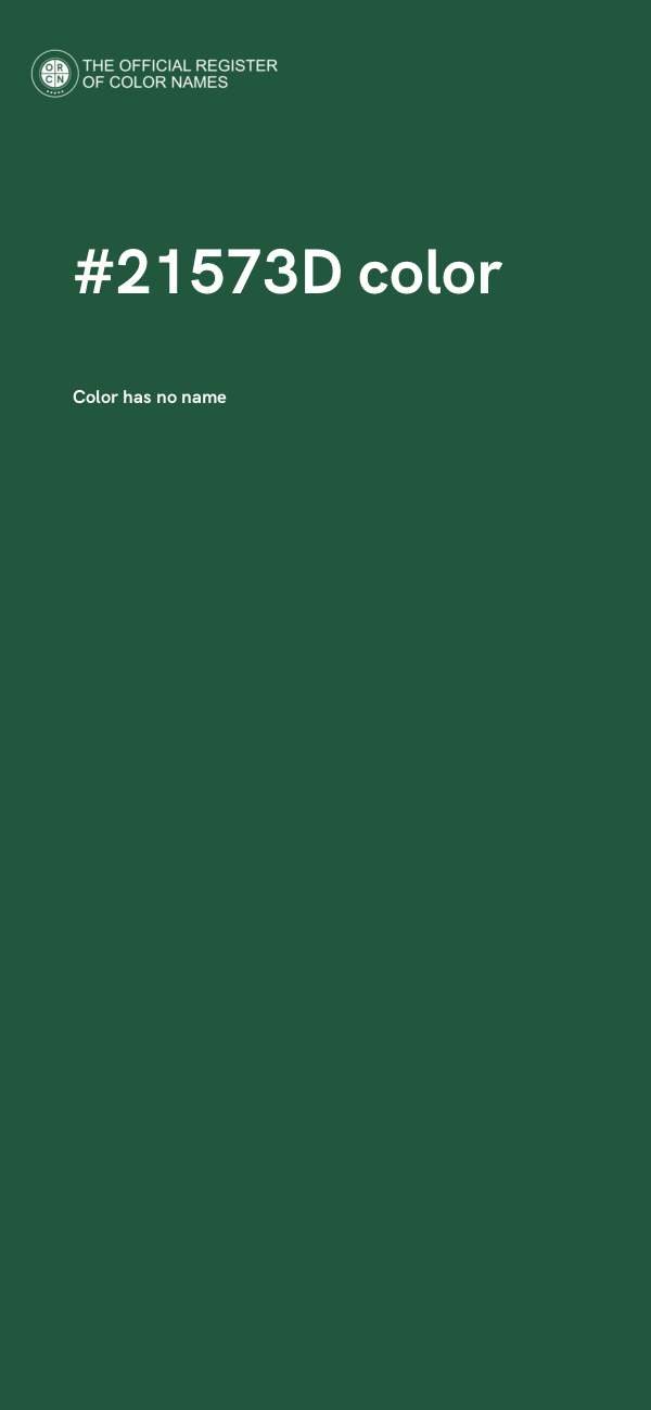 #21573D color image