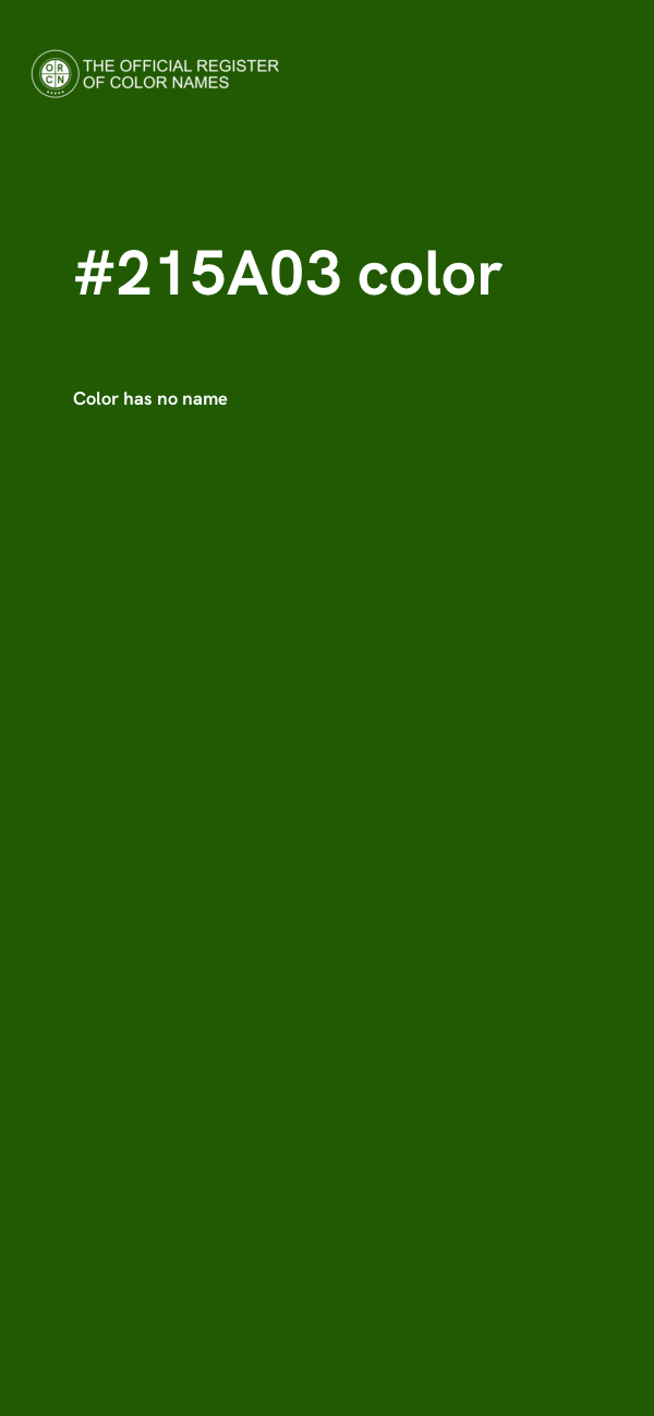 #215A03 color image