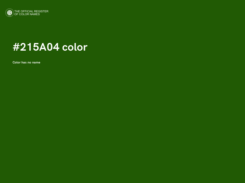 #215A04 color image