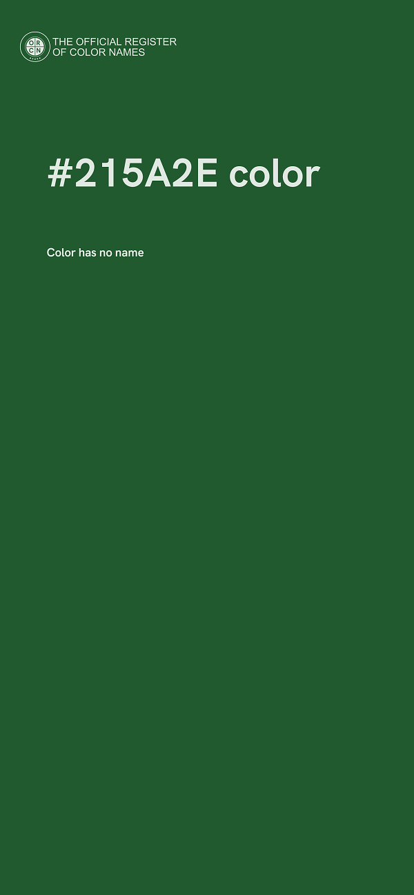 #215A2E color image