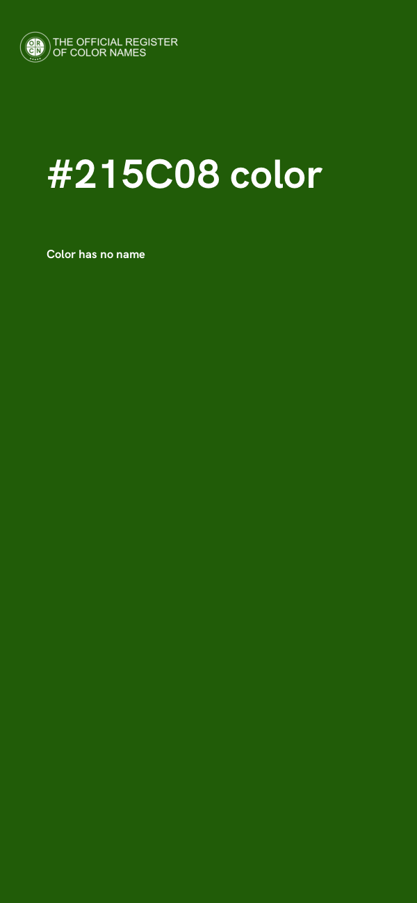 #215C08 color image