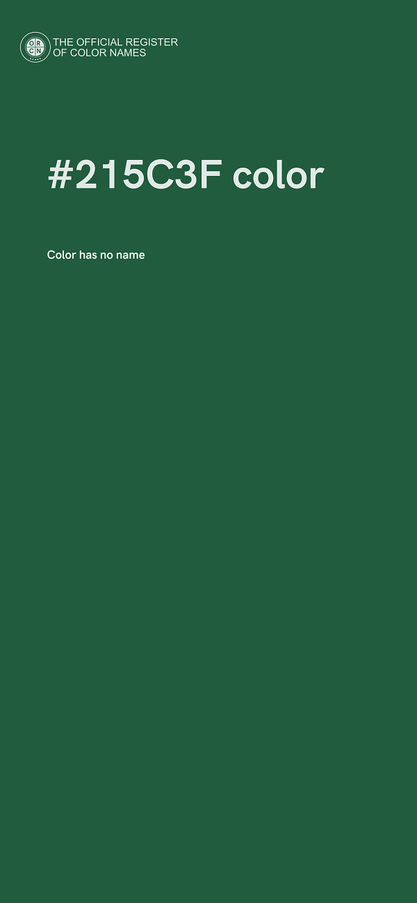 #215C3F color image