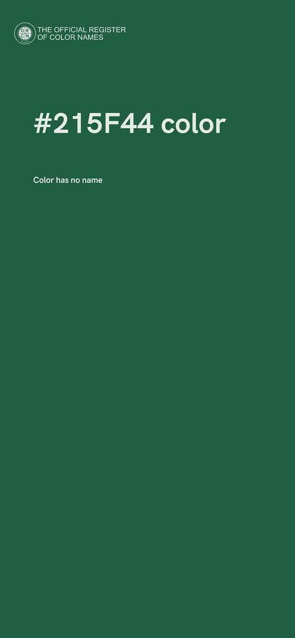 #215F44 color image