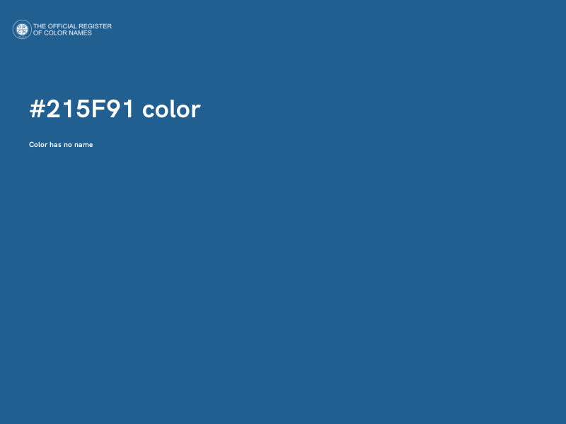 #215F91 color image