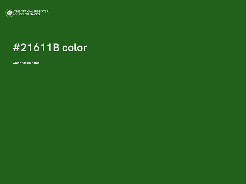#21611B color image