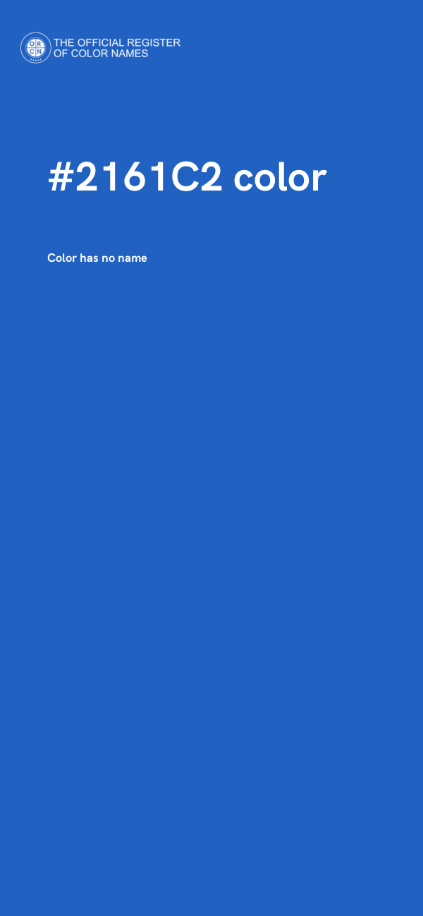 #2161C2 color image