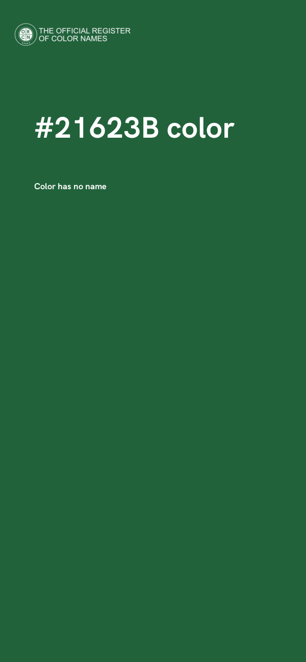 #21623B color image