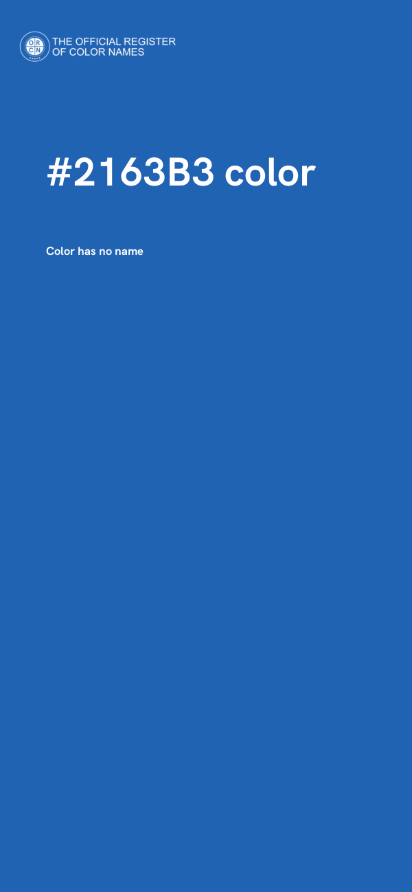 #2163B3 color image