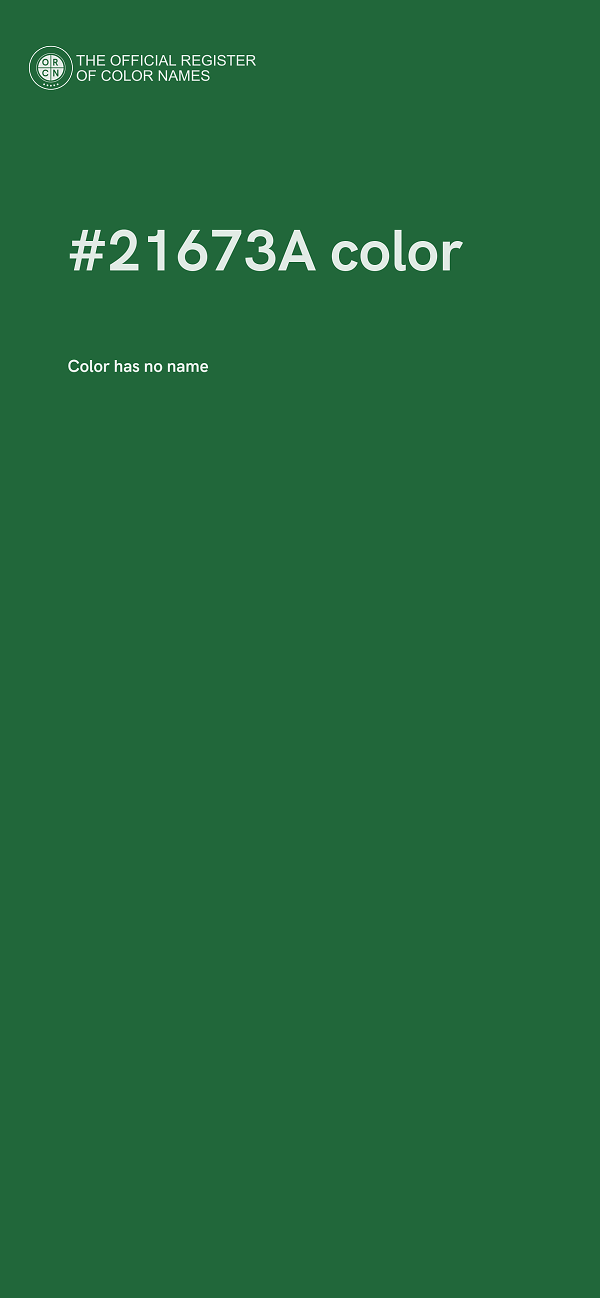 #21673A color image
