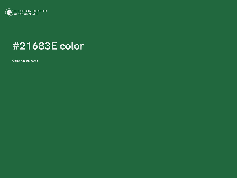 #21683E color image