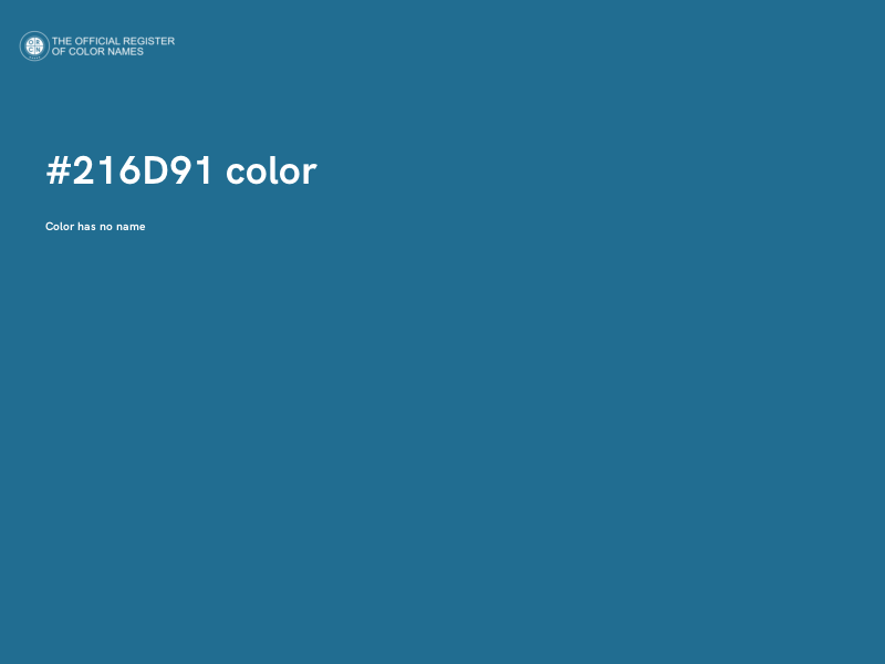#216D91 color image